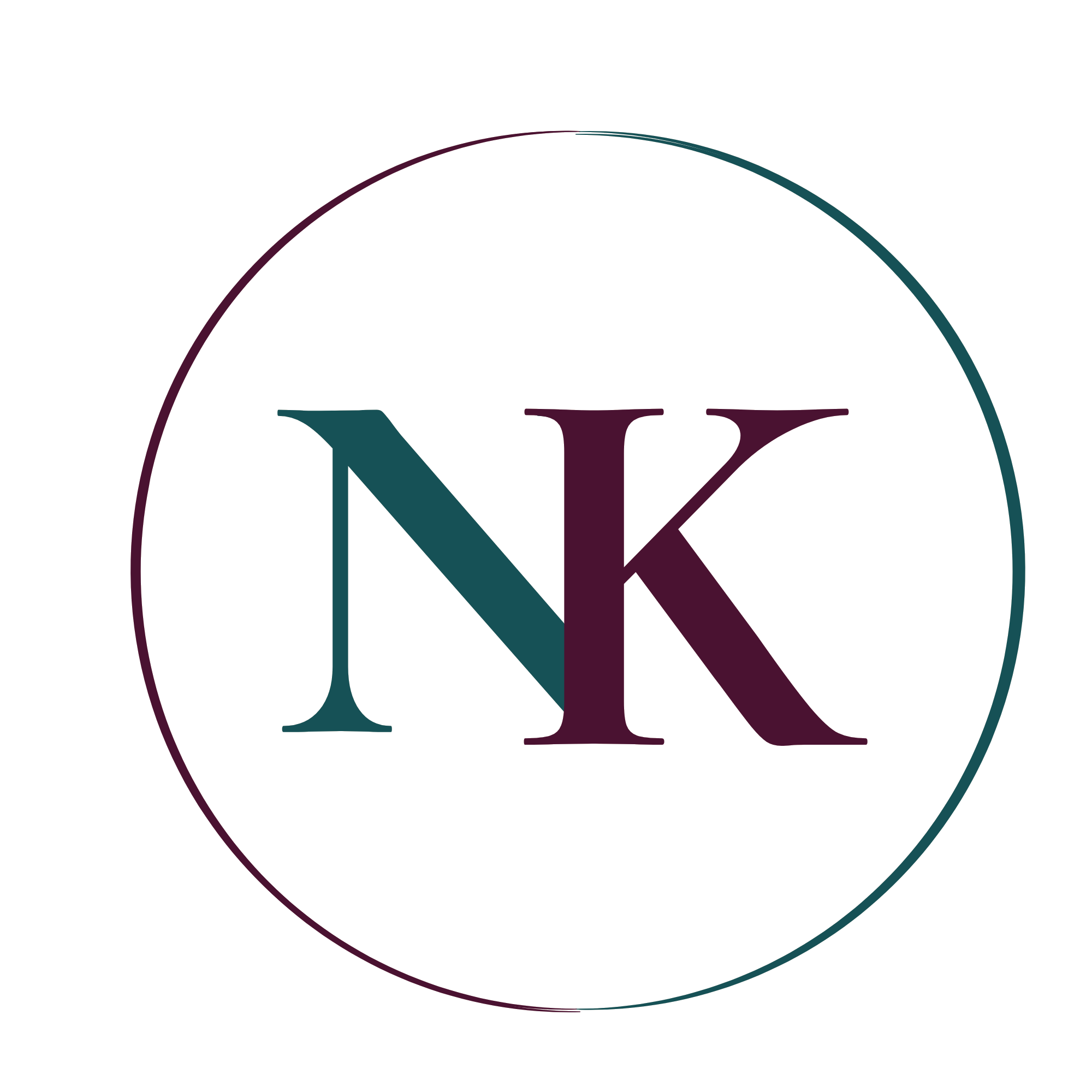 Nicole Konkol Logo – NK Monogramm